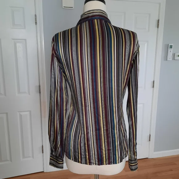 Express Silk button-down down shirt - Picture 5 of 10